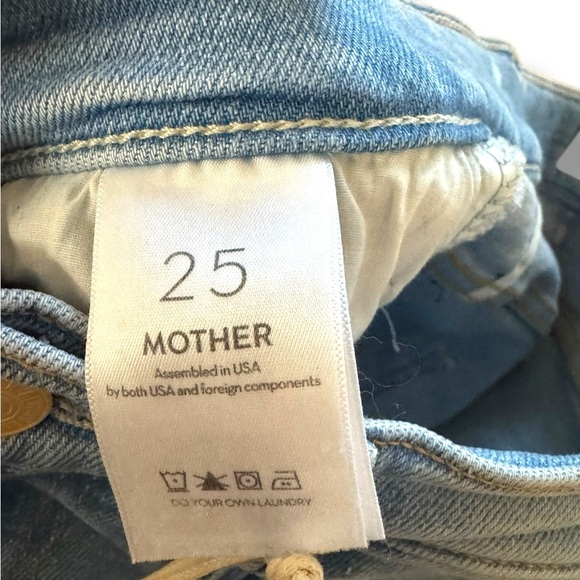 NWT MOTHER‎ WOMEN'S THE HUSTLER ANKLE FRAY JEAN SZ 25 - Picture 5 of 12
